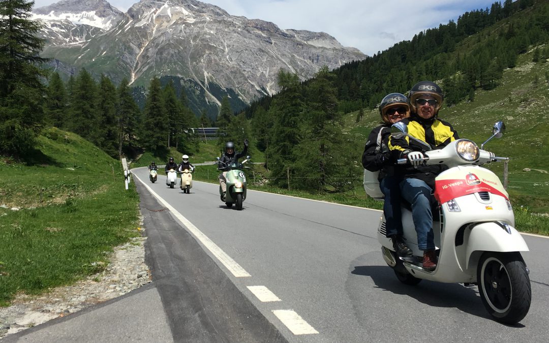 1. IG-Vespa Fernfahrt nach Chiavenna vom 15./16. Juni 2018