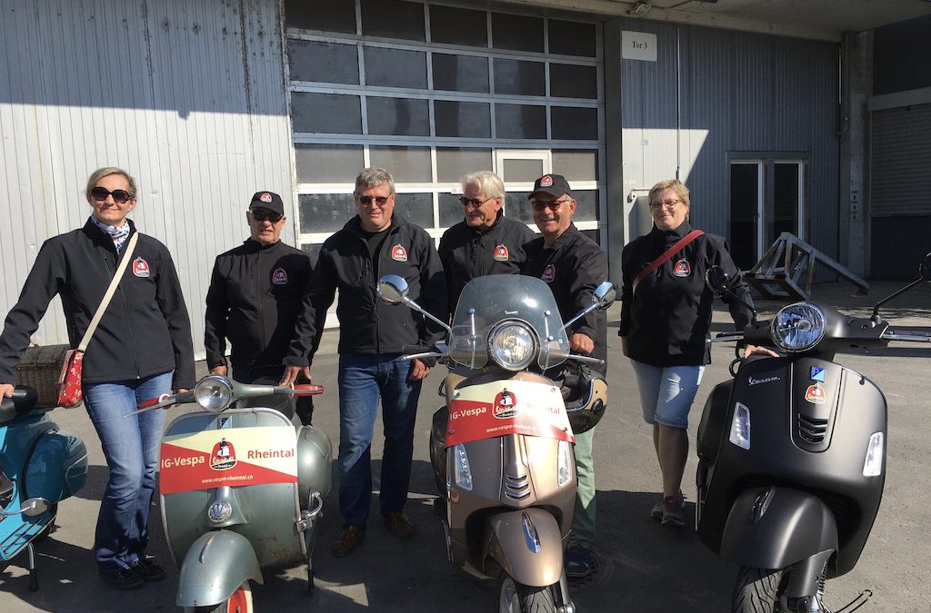 Besuch beim Vespa-Club Rorschach vom 15.9.2019