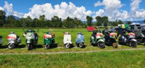 Besuch Vespa&Lambretta Treffen Koblach (A) 21.8. 2022