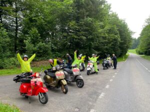 Vespa Fernfahrt ins Wallis vom 29./30. Juni 2024