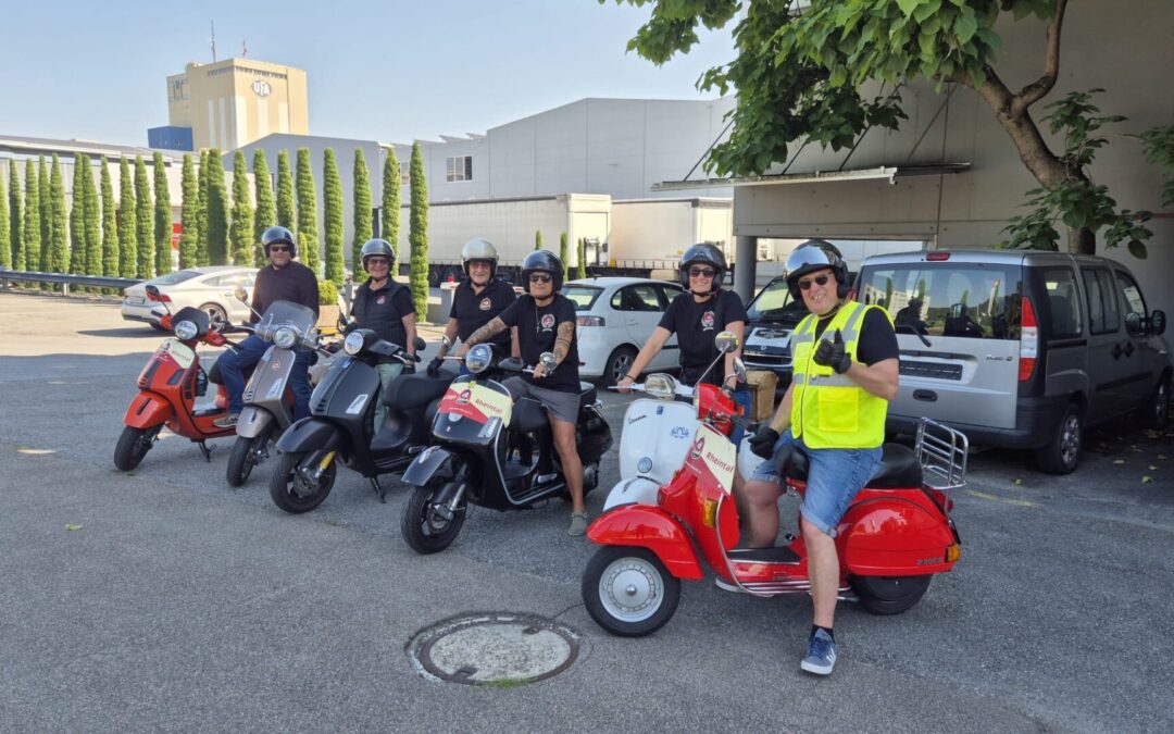 Vespa-Treffen Koblach vom 9.8.2025